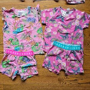 Lot of 2 sets of Bonds Australia Girls PJs, adorable! Size 4